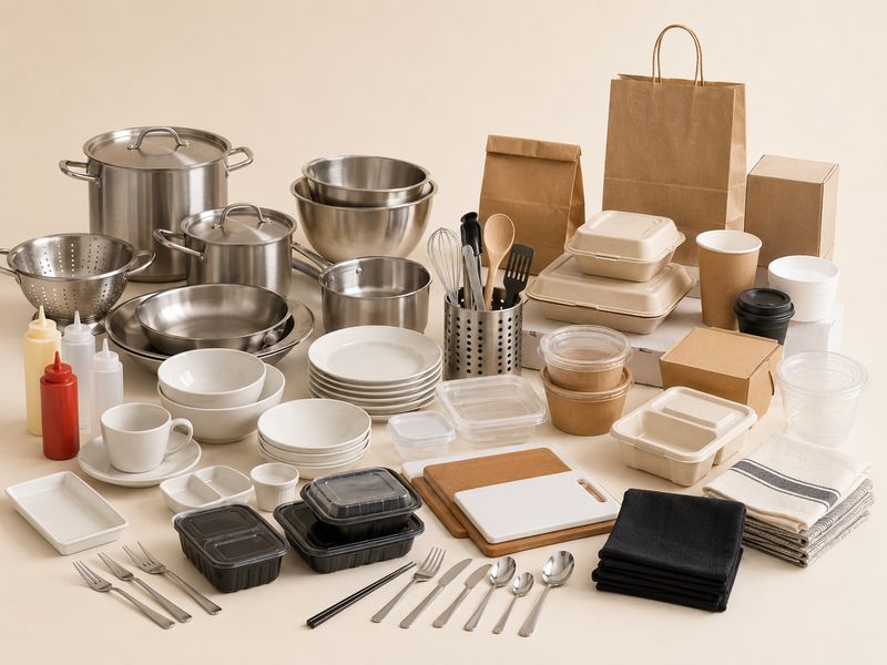 Food service and restaurant supplies sample