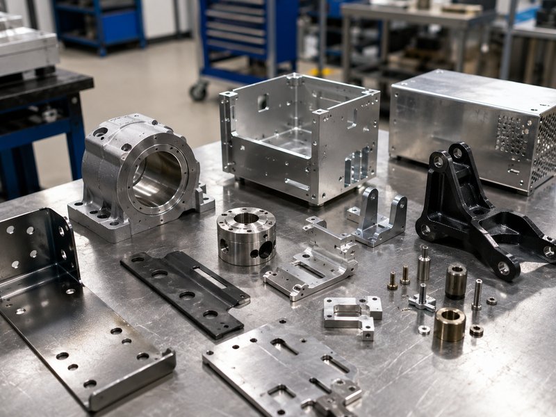 Manufacturing parts and components sample